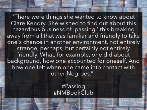 Narrative Medicine Book Club: Passing by Nella Larsen, Welcome and Our Reading Schedule