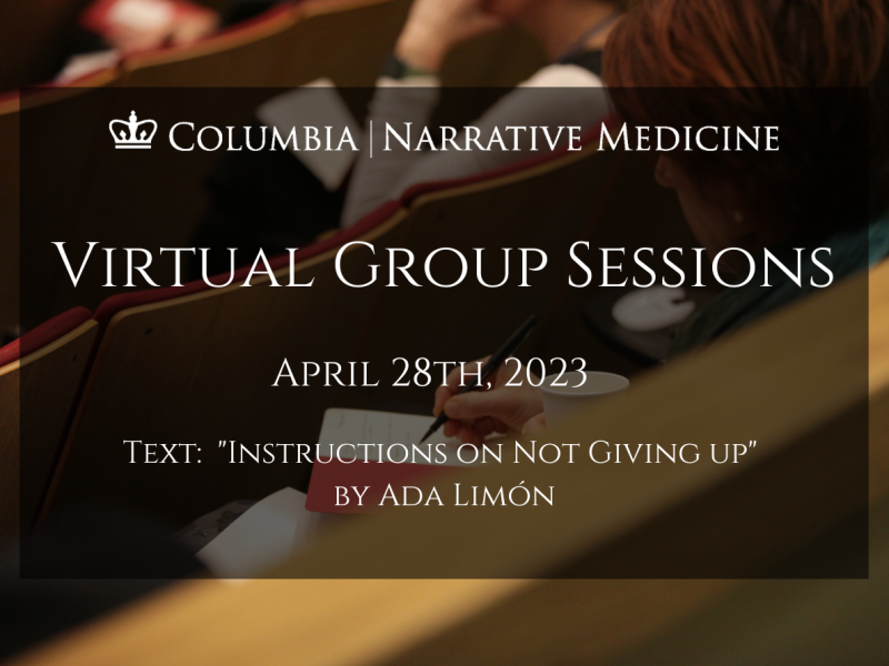 Live Virtual Group Session: 12PM EDT April 28th 2023